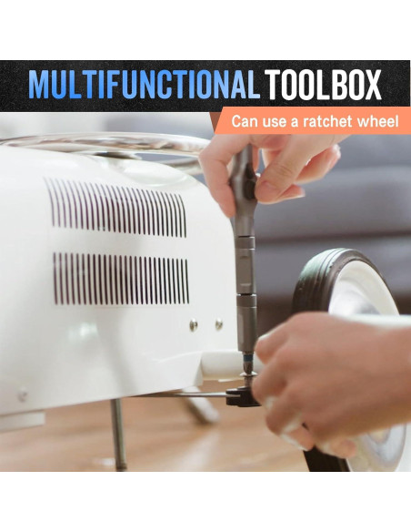 Juego de Destornillador Magnético 24 en 1 AULCTR Ergonómico