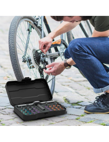 Juego de Destornillador Magnético 24 en 1 AULCTR Ergonómico