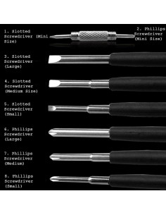 Destornillador Multifuncional 8 en 1 Kahbin con Linterna LED 2