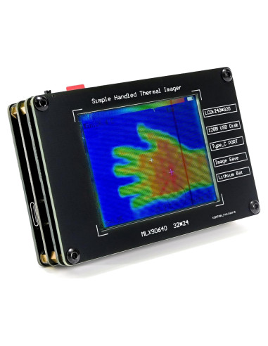 Cámara Térmica Infrarroja Portátil Mefape 32x24 -40C a 300C