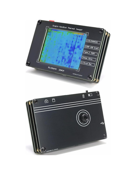 Cámara Térmica Infrarroja Portátil Mefape 32x24 -40C a 300C