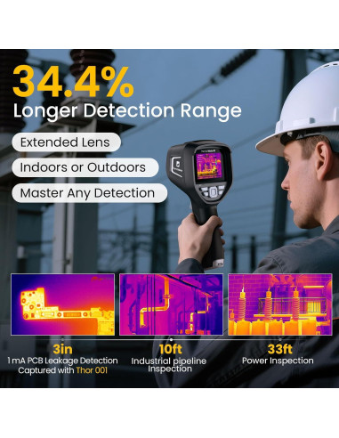 Cámara Térmica de Mano Thermal Master Thor 002 512x384