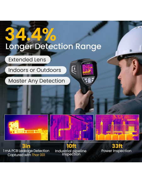 Cámara Térmica de Mano Thermal Master Thor 002 512x384