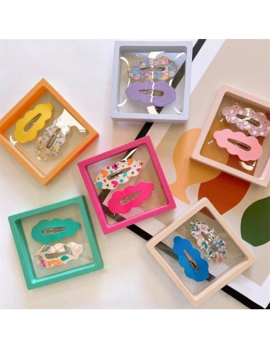 12PCS Soporte de Exhibición Flotante 3D ITUTOO - Caja Joyería