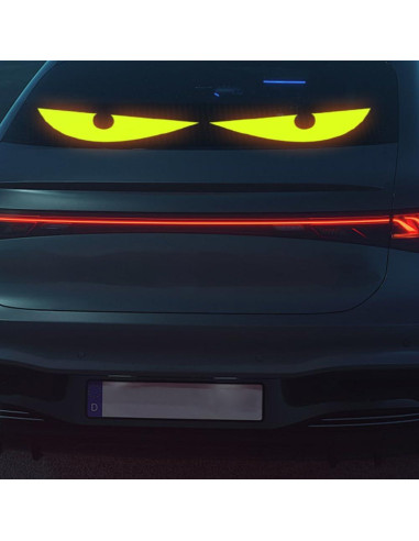 Ojos LED para Parabrisas DJWFARR 60 cm Luz Diablo Personalizable