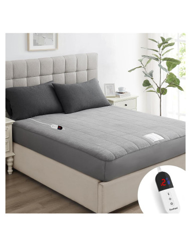 Almohadilla Térmica Eléctrica Guohaoi Individual Gris 190x99cm