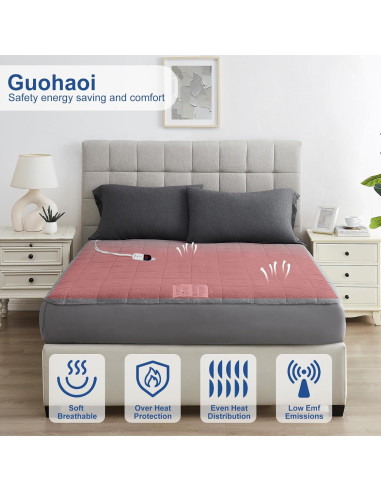 Almohadilla Térmica Eléctrica Guohaoi Individual Gris 190x99cm