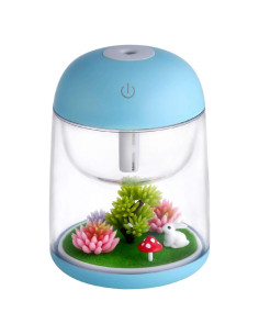 Humidificador AEKAN Paisaje Micro Azul con Luz LED y Apagado Automático