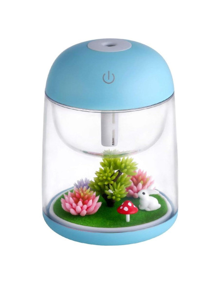 Humidificador AEKAN Paisaje Micro Azul con Luz LED y Apagado Automático