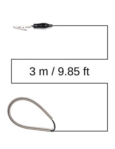 Antena de Onda Corta Raddy SW001 de 3 metros para Radio