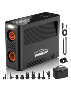 Bomba de Aire Eléctrica WindGallop LD-2301N 150 PSI Todo en Uno