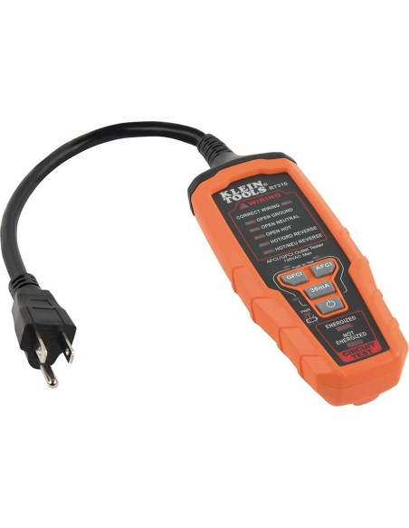 Probador de Enchufes Klein Tools RT310 GFCI AFCI 120V