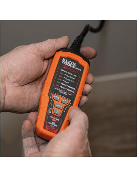 Probador de Enchufes Klein Tools RT310 GFCI AFCI 120V