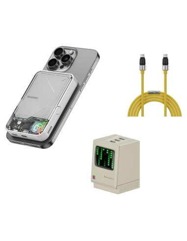 Banco de Energía ICEMAG 10000mAh Cargador USB C 67W