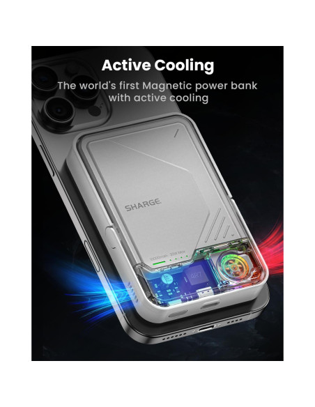 Banco de Energía ICEMAG 10000mAh Cargador USB C 67W