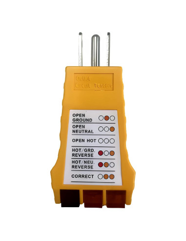 Probador de Salida Fengdinong para Enchufes Eléctricos 125V