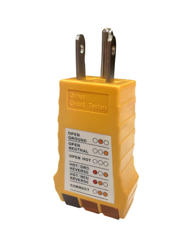 Probador de Salida Fengdinong para Enchufes Eléctricos 125V