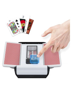 Barajador de Cartas Automático KNEBAD CMJ-X1 Portátil Bajo Ruido