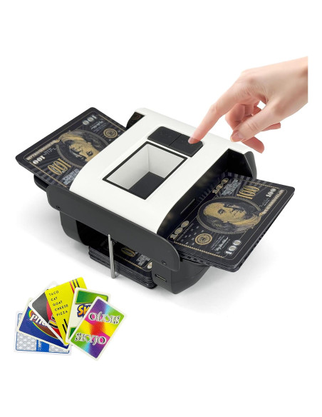 Barajador Automático de Cartas Dealtron X1D-2506 Recargable