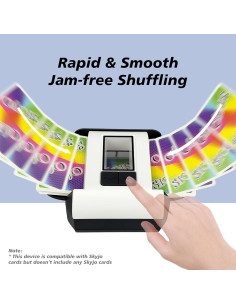 Barajador Automático de Cartas Dealtron X1D-2506 Recargable 2