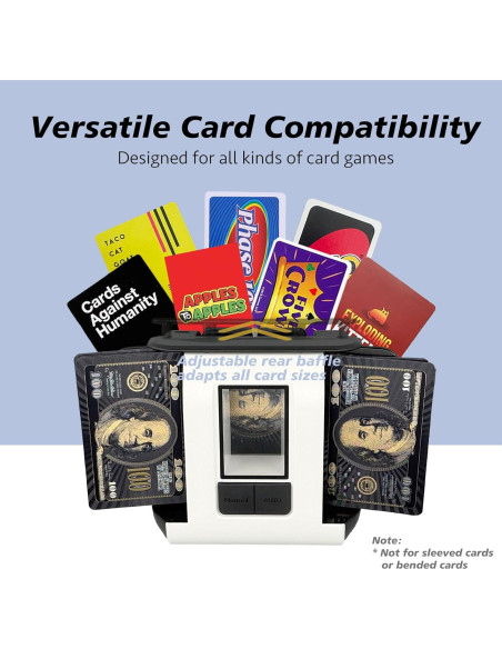 Barajador Automático de Cartas Dealtron X1D-2506 Recargable