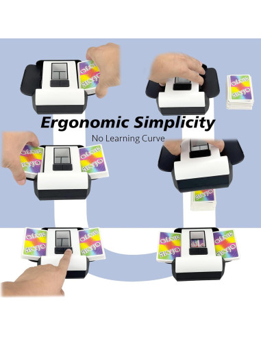 Barajador Automático de Cartas Dealtron X1D-2506 Recargable