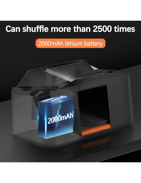 Barajador de Cartas Automático FOSMIJIZ 2 Mazos Recargable 2000mAh