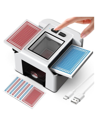 Barajador Automático de Cartas ShinePick - Eléctrico, 2000mAh