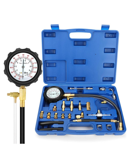 Kit Medidor Presión Inyección Combustible Uprimu 0-140PSI