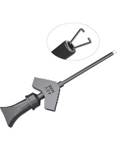 Kit de Clips de Prueba SMD IC Goupchn 10PCS con Cables de Silicona 2