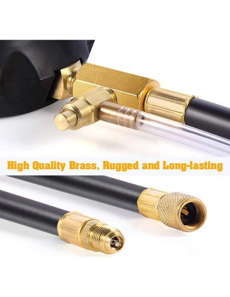 Kit Medidor Presión Inyección Combustible Uprimu 0-140PSI