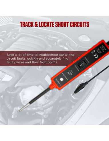 Probador de Circuito Automotriz CMTOOL AY-29 6V-24V con Cable 4M