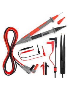 KAIWEETS Kit de Cables de Prueba para Multímetro 11 PCS