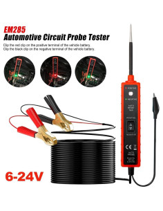 Probador de Circuito Automotriz Svzadipe Pbtc 6-24V DC 4.88m 2