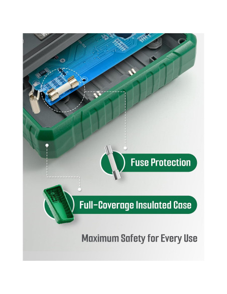 Multímetro Digital TSM-599 Inteligente TRMS 6000 Cuentas