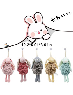 Toalla de Mano Chenille Genérico 26x13cm Suave y Absorbente 2