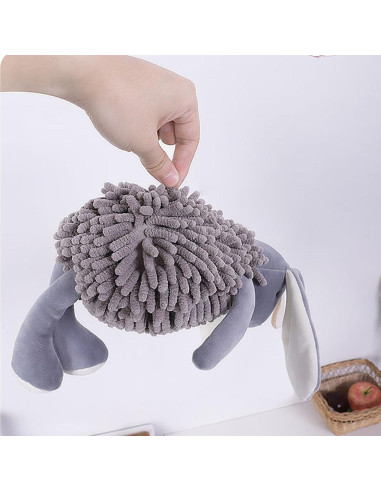 Toalla de Mano Chenille Genérico 26x13cm Suave y Absorbente