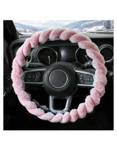 Funda de Volante KAFEEK Rosa 37-38 cm Antideslizante