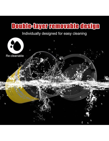 Cenicero de coche Gasedin negro autoextinguible y a prueba de viento