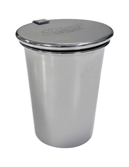 Cenicero de Automóvil Prestige Smokin Ash Glendale Acero Inoxidable