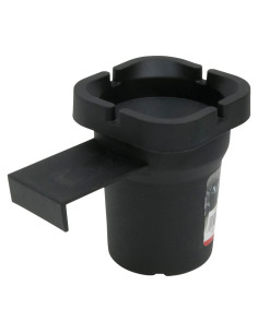 Cenicero Autoextinguible RoadPro RP-452 - Negro, Pequeño