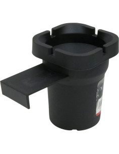 Cenicero Autoextinguible RoadPro RP-452 - Negro, Pequeño 2