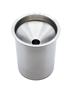 Cenicero de coche JXQGQ con tapa a prueba de olores 8 cm