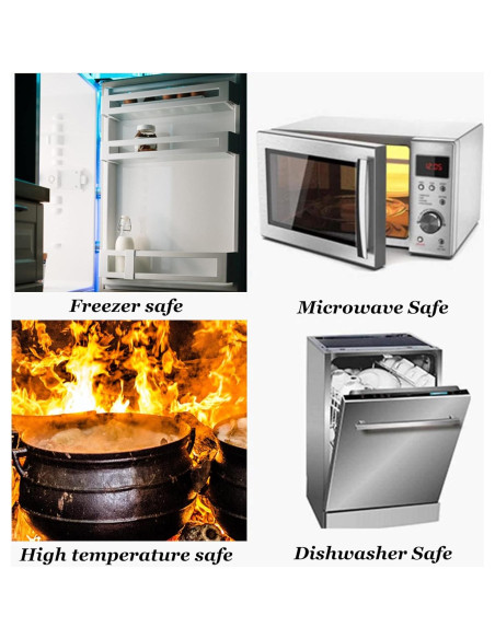 10 Pares de Palillos de Cerámica Decohomeforu 24.68 cm Flor Azul