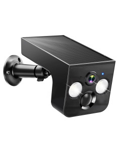 Cámara de Seguridad Solar Inalámbrica PM POPMAKE 2K IP65