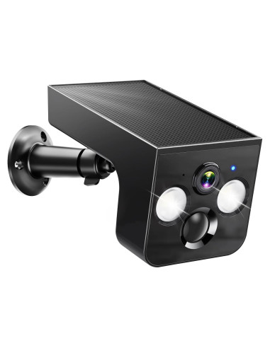 Cámara de Seguridad Solar Inalámbrica PM POPMAKE 2K IP65