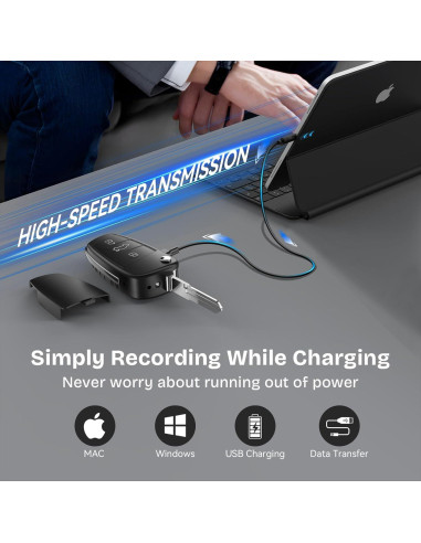 Cámara Mini 64GB DTCRCH 1080P HD con Visión Nocturna