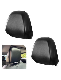 Cubiertas de reposacabezas Shakas 2 PCS, cuero impermeable M