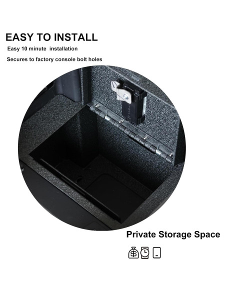 Caja Fuerte de Consola KEREN para Chevrolet Silverado EV 2024-2025