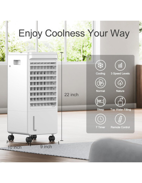 Aire Acondicionado Portátil 3 en 1 AIRTHRYL 205 80W